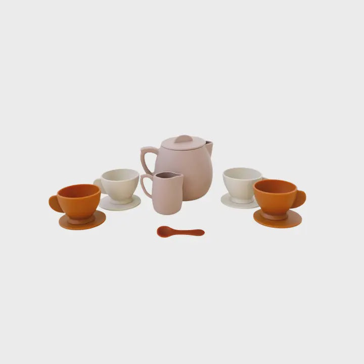 Rose Silicone Tea Set