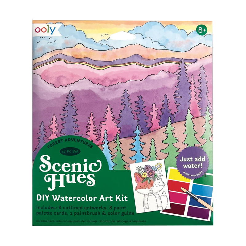 Forest Adventures Watercolor Kit