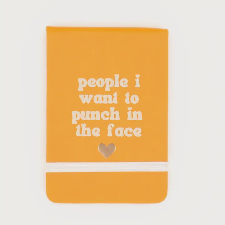 People I Want to Punch Pocket Journal