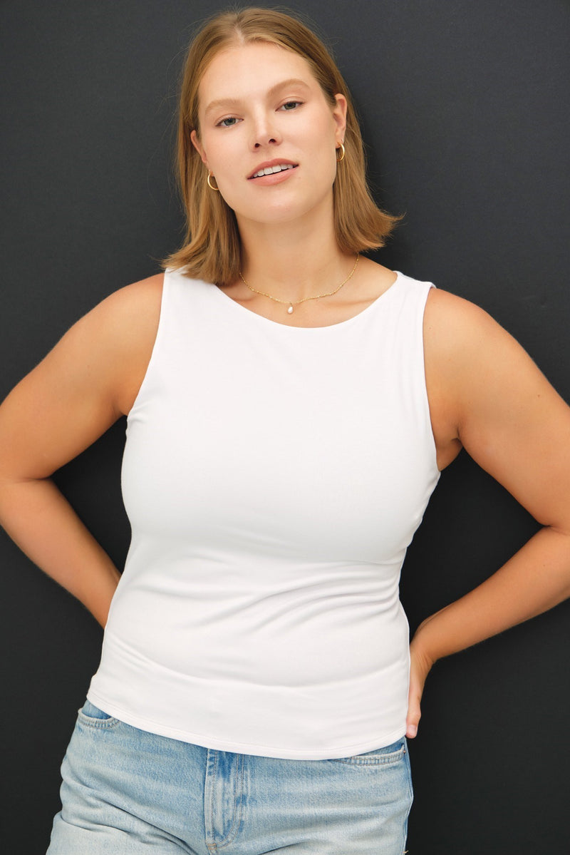 Envy Boat Neck Tank