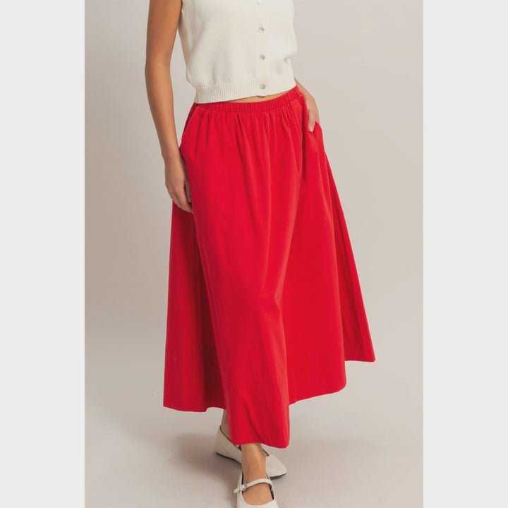 Poplin Skirt