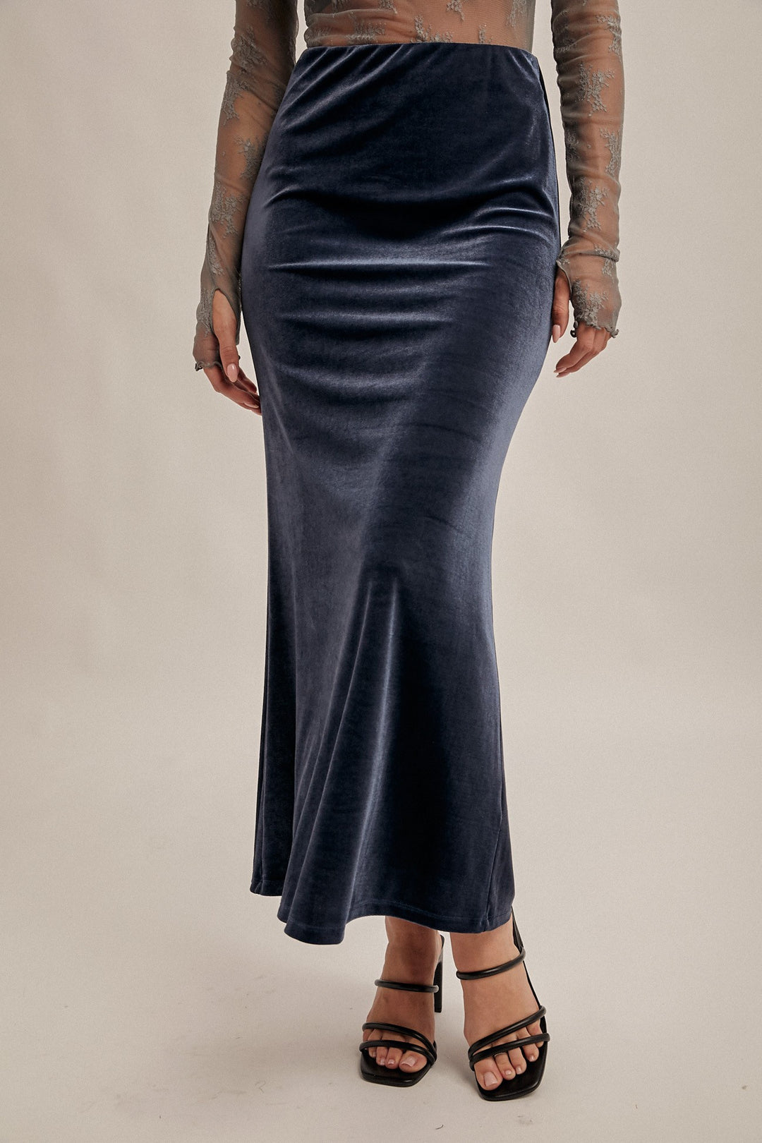 Ember Suede Maxi Skirt