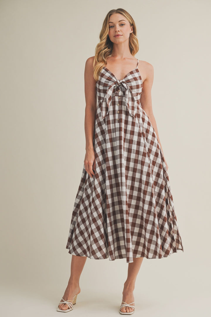 Lupe Gingham Dress
