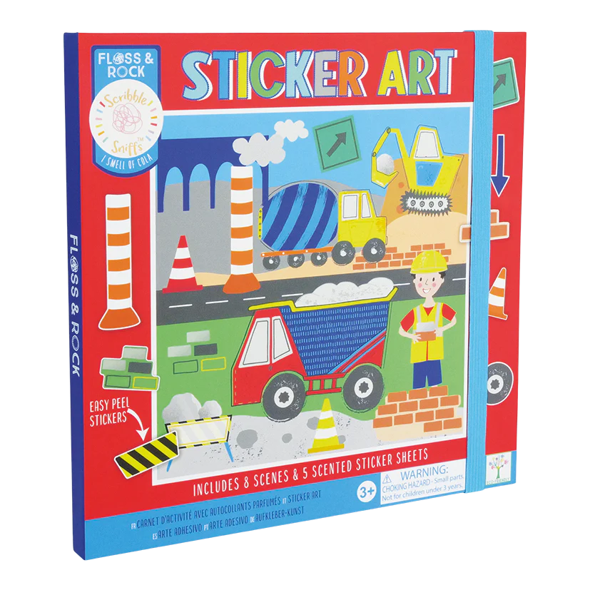 Construction Sticker Art