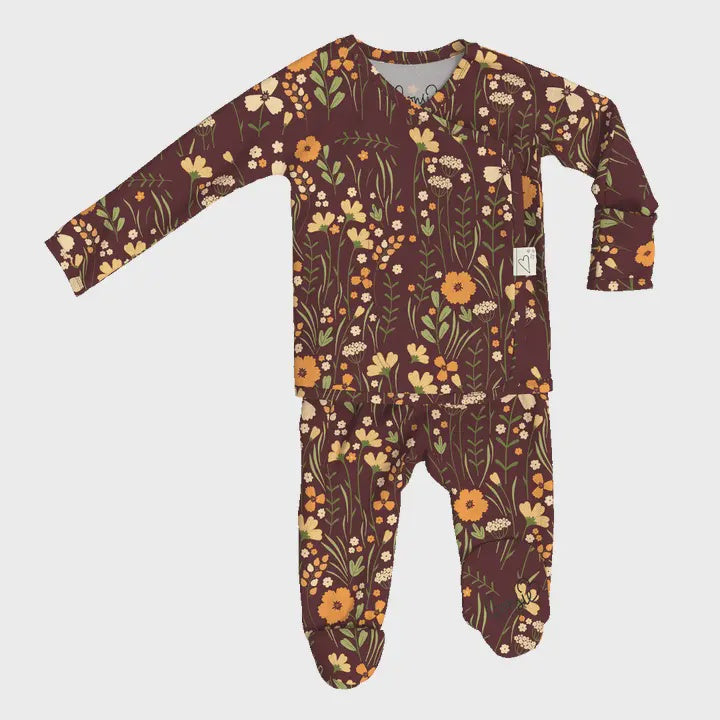 Autumn Layette Footie