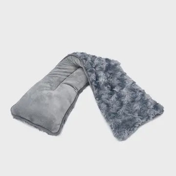 Curly Grey Warmies Neck Wrap