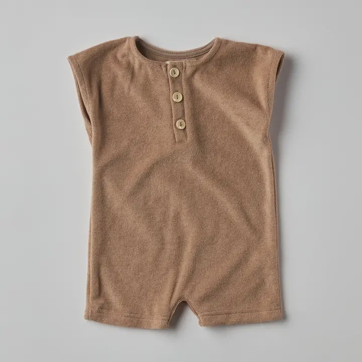 Dillon Romper in Brown