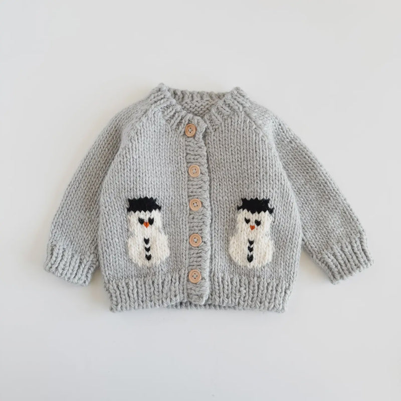 Snowman Cardigan