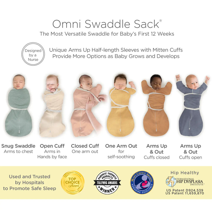 Tiny Lambs Omni Swaddle Sack
