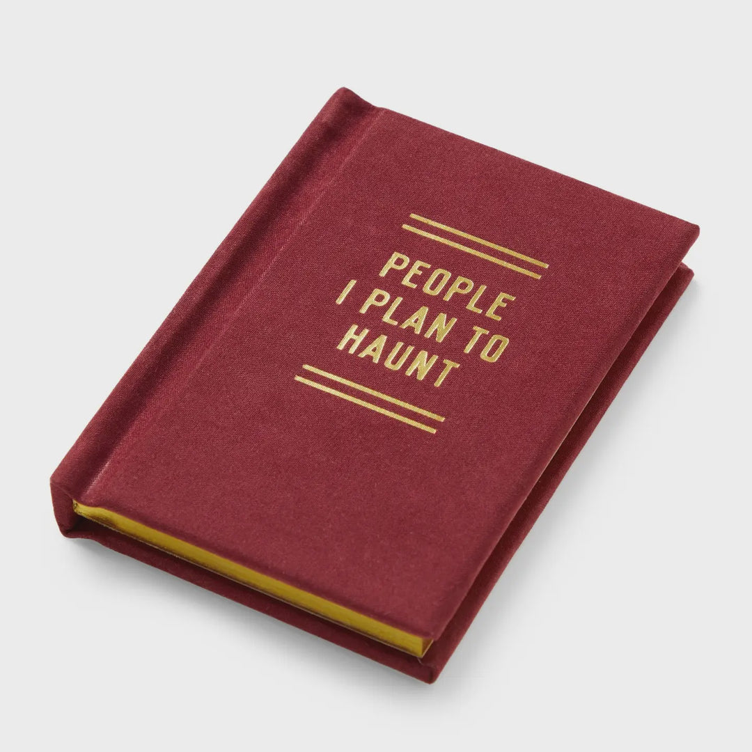 Brass Monkey People I Plan To Haunt Tiny Diary