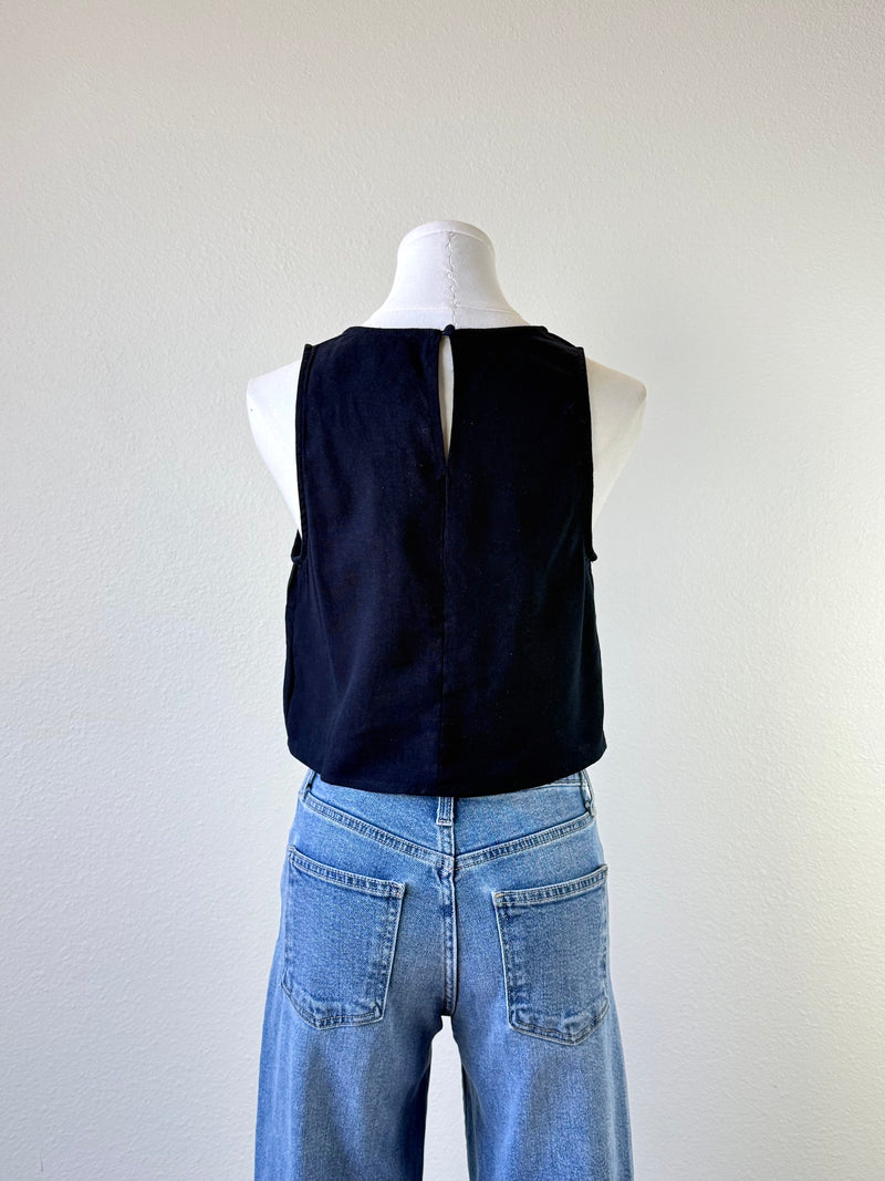 Analese Linen Top