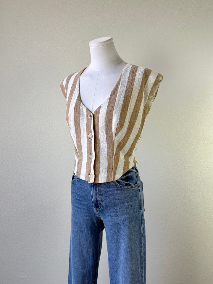 Anna Stripe Vest