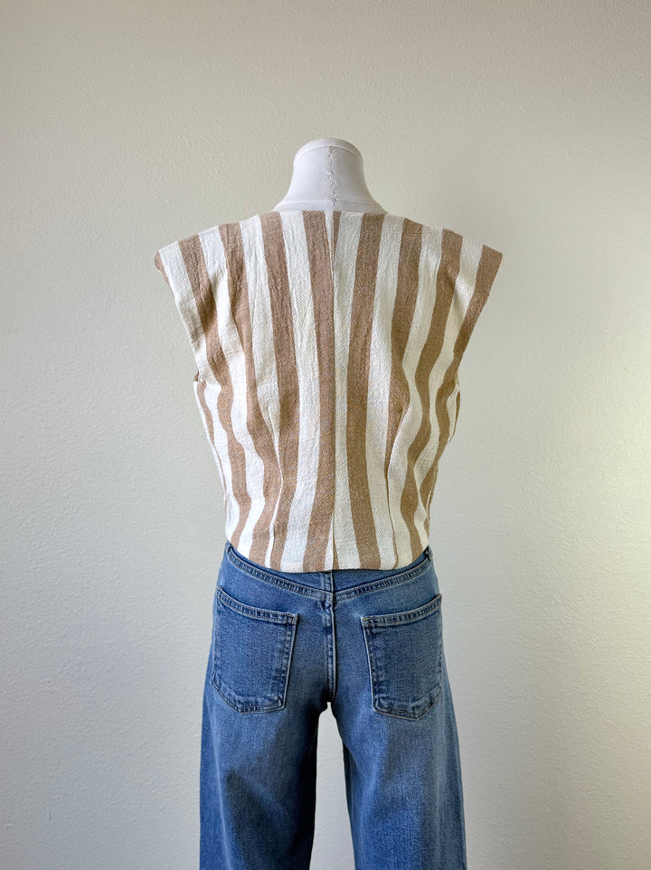 Anna Stripe Vest