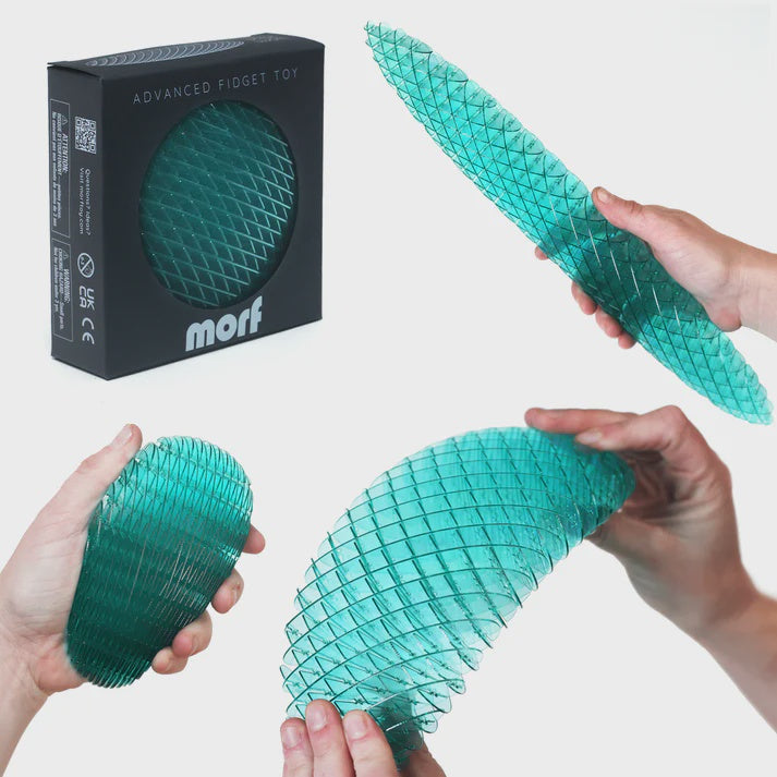 Morf Fidget Worm Blue Big