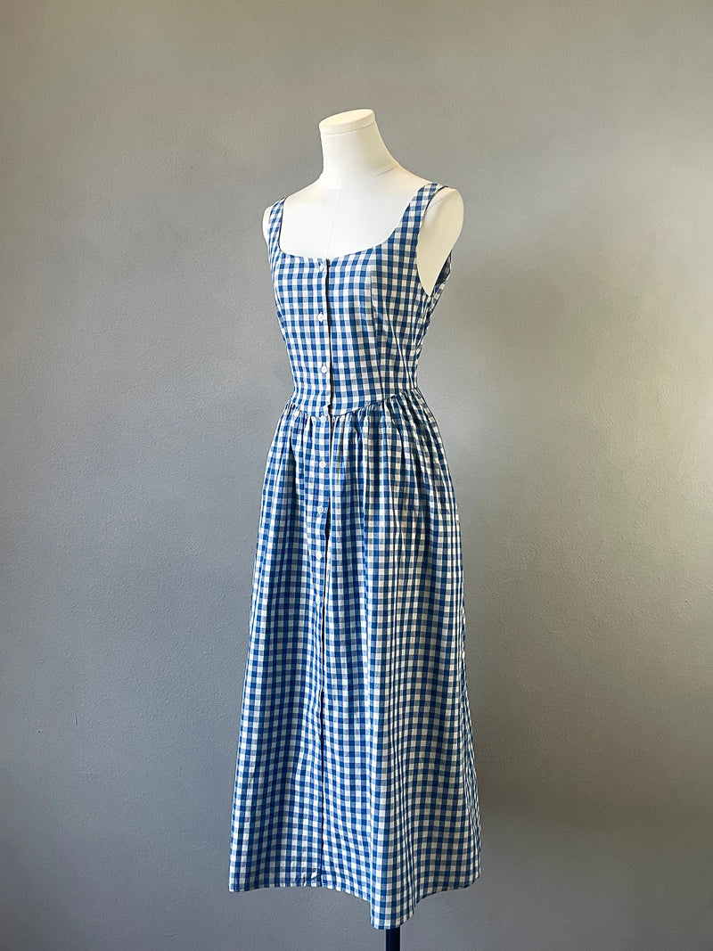 Blue Gingham Dress