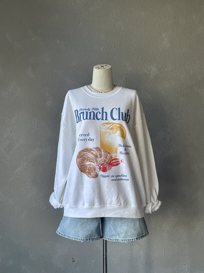 Brunch Club Pullover