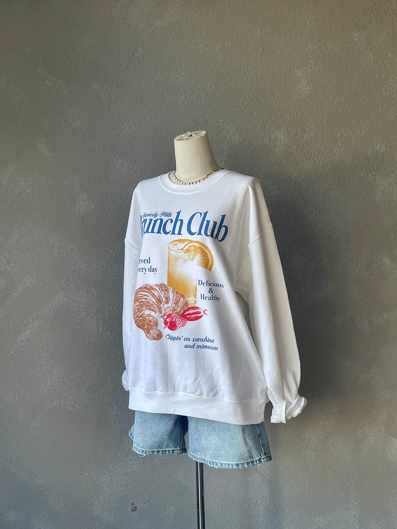 Brunch Club Pullover