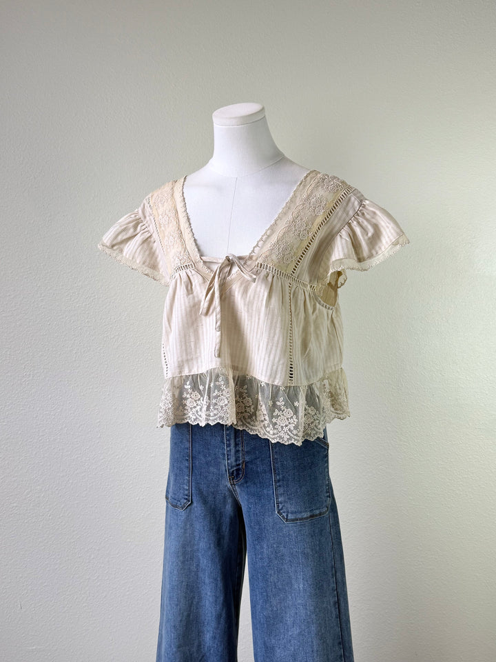 Camellia Lace Blouse