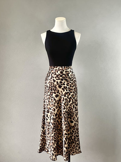 Cheetah Midi Skirt