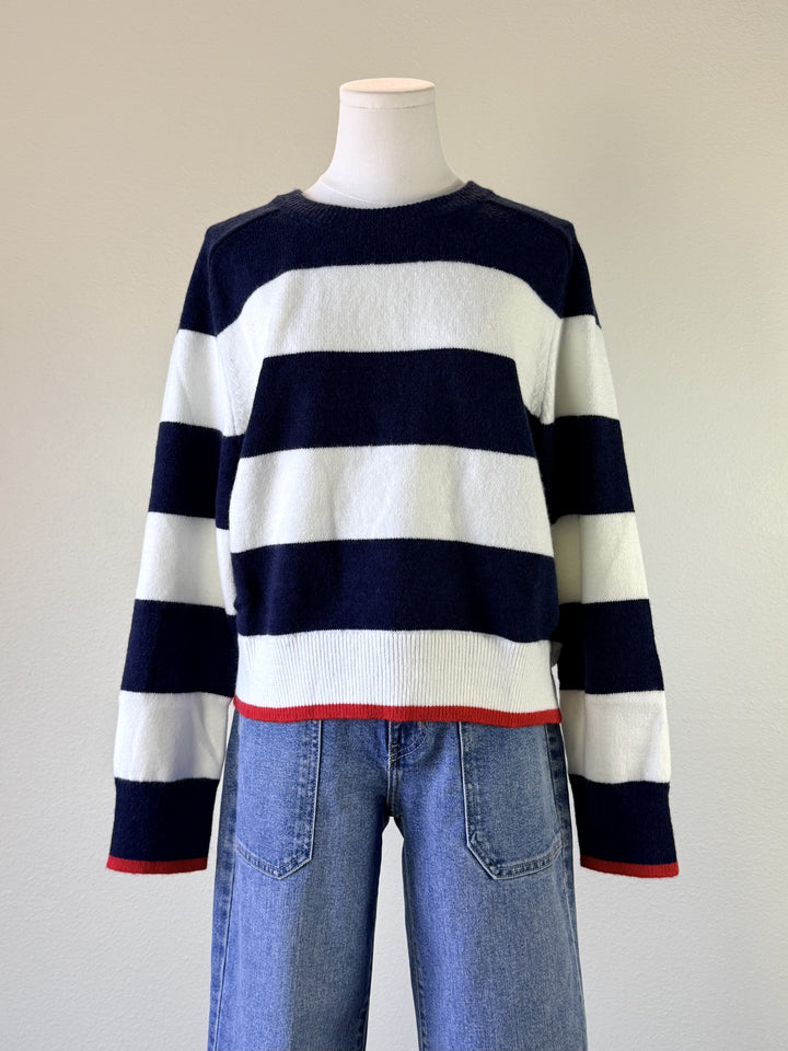 Coastal Stripe Crewneck