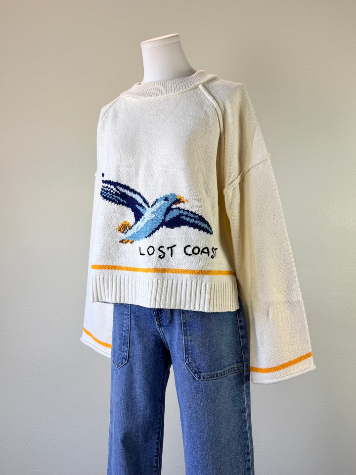 Coastal Seagull Sweater
