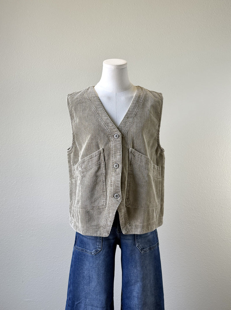 Corduroy Vest