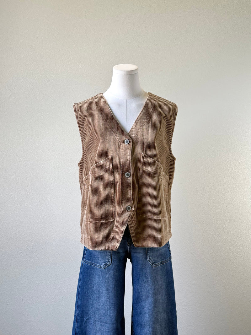 Corduroy Vest