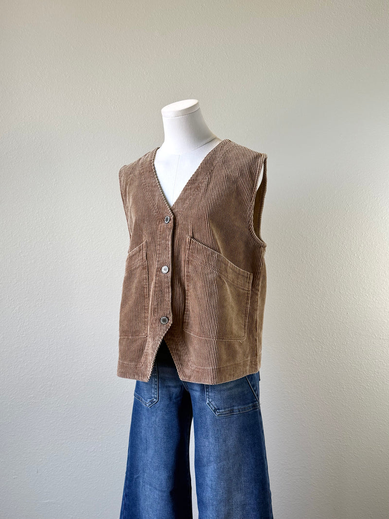 Corduroy Vest