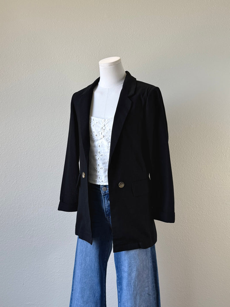 Cuffed Blazer