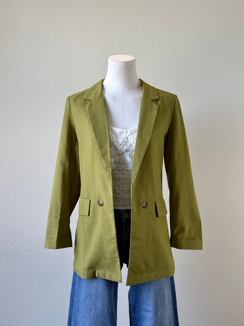 Cuffed Blazer