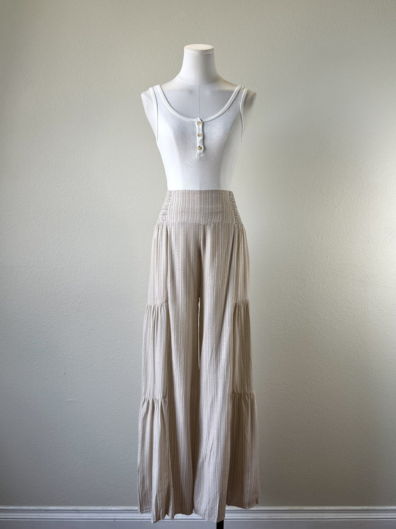 Dashes Tiered Pants