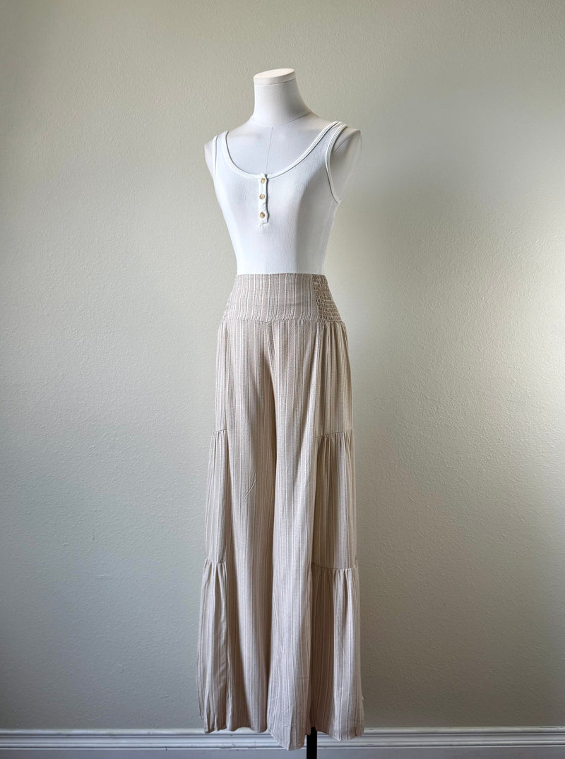 Dashes Tiered Pants