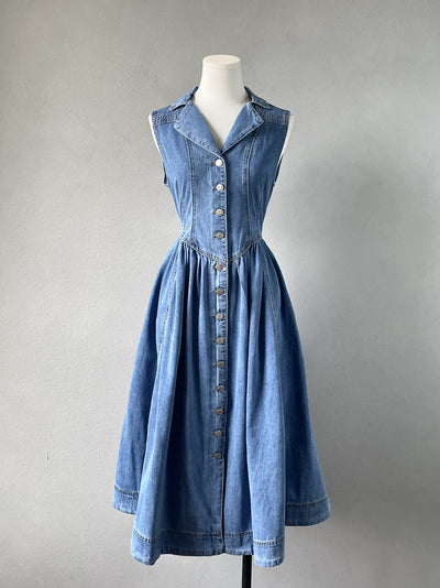 Denim Midi Dress