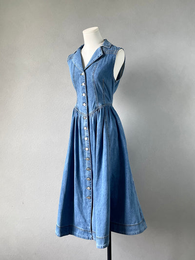 Denim Midi Dress