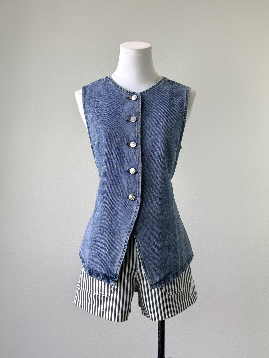 Dominique Denim Vest