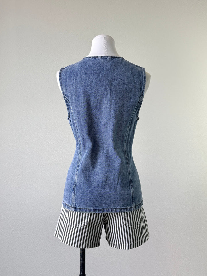 Dominique Denim Vest
