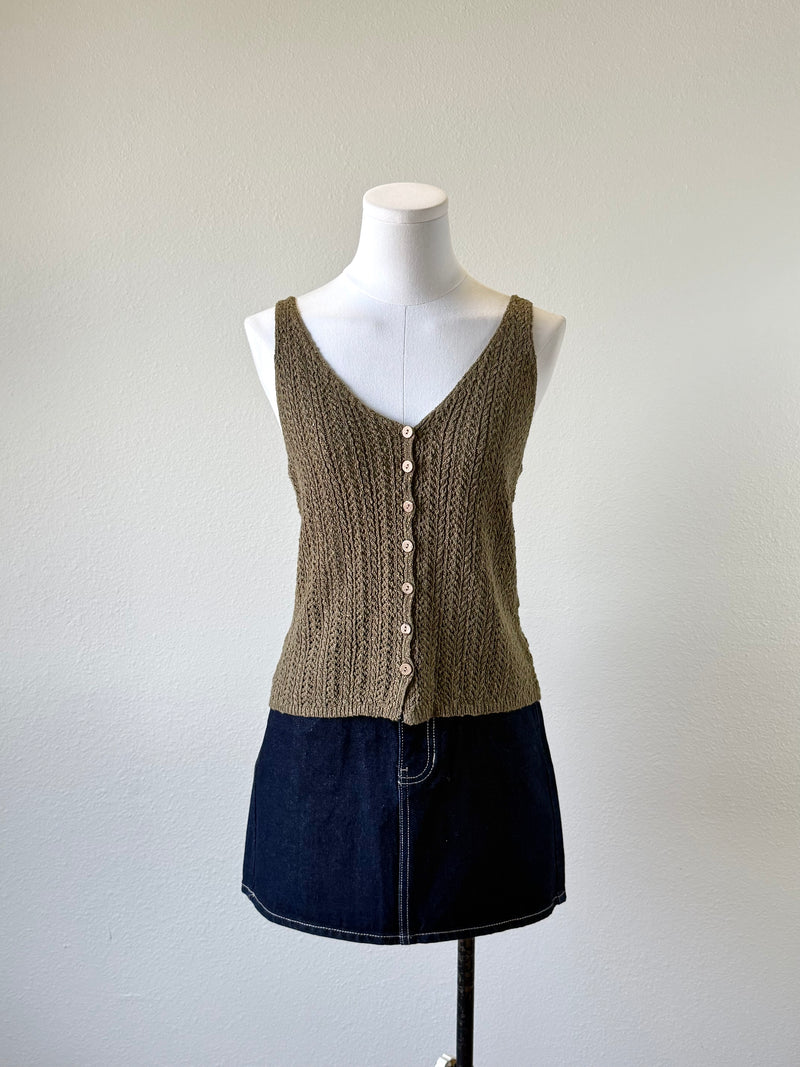 Eleanor Crochet Tank