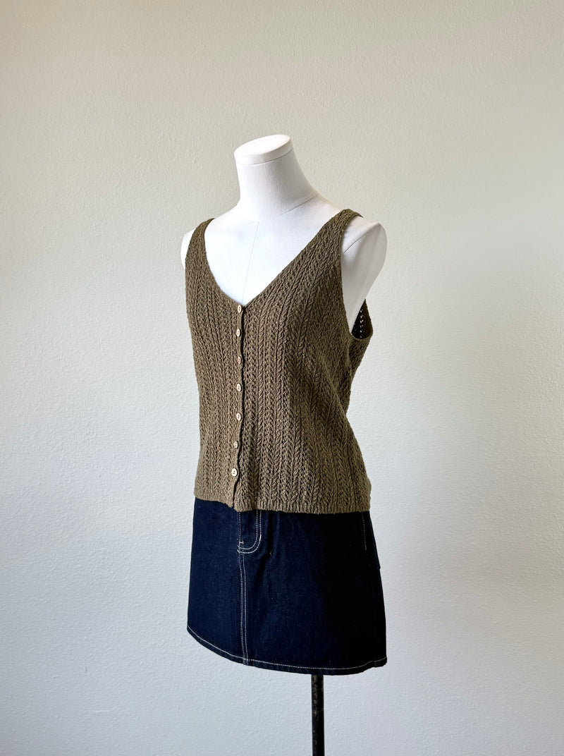 Eleanor Crochet Tank