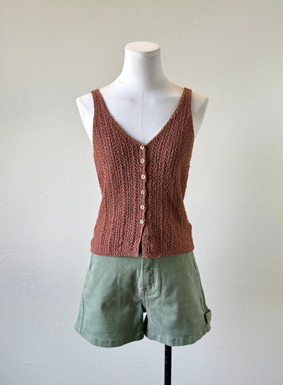 Eleanor Crochet Tank