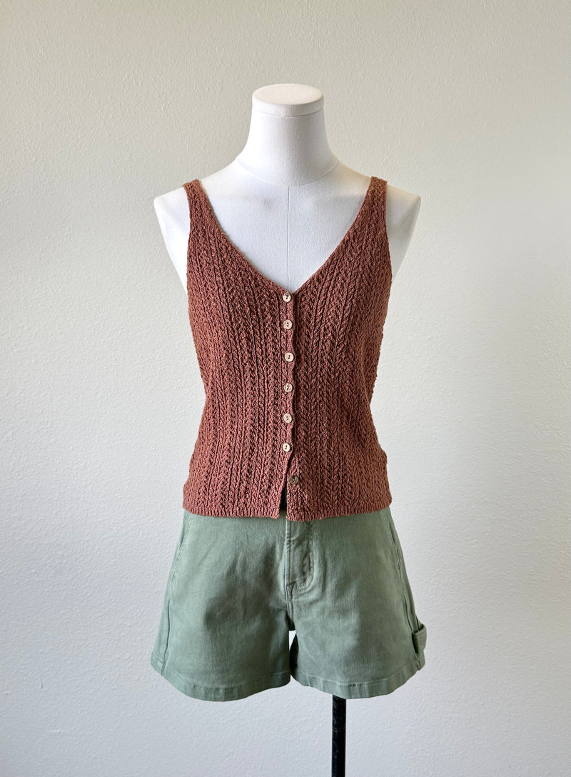 Eleanor Crochet Tank