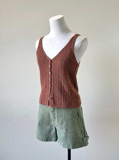 Eleanor Crochet Tank