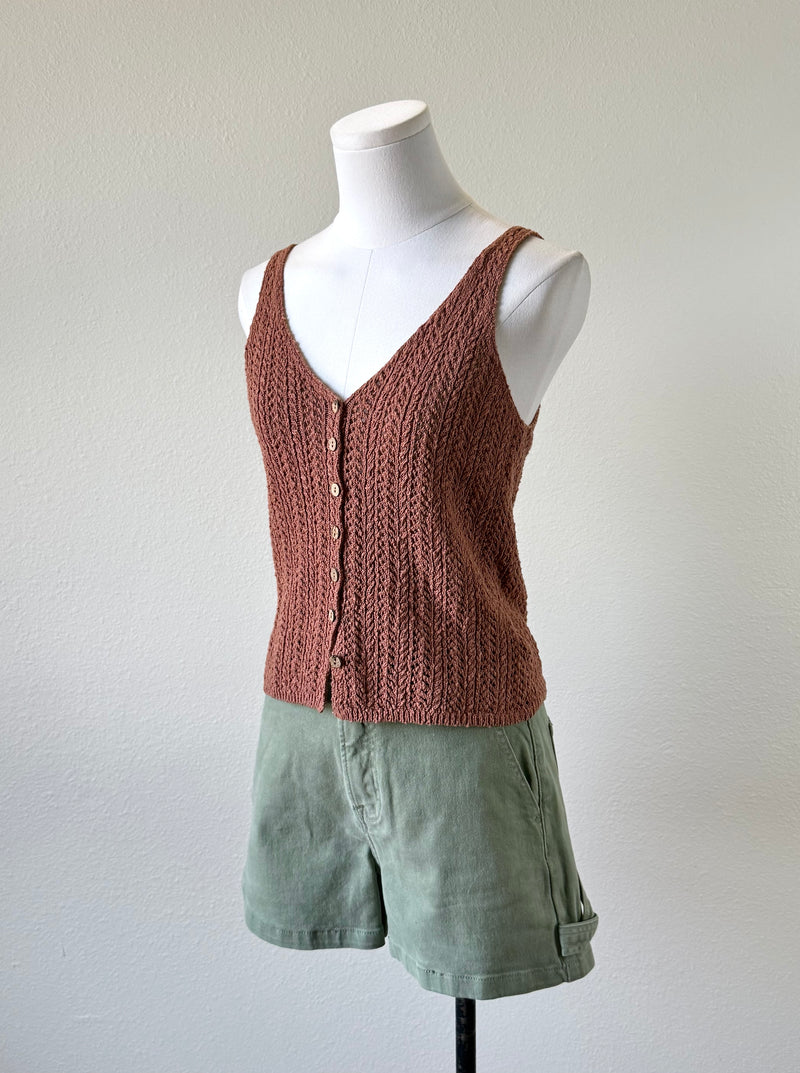 Eleanor Crochet Tank