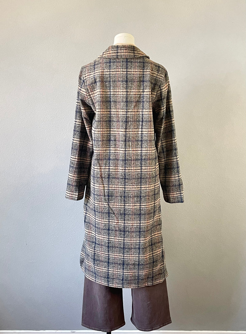 Elisia Plaid Coat