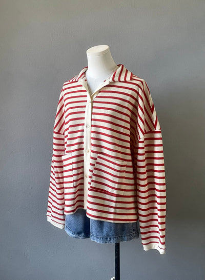 Emmy Striped Button Up