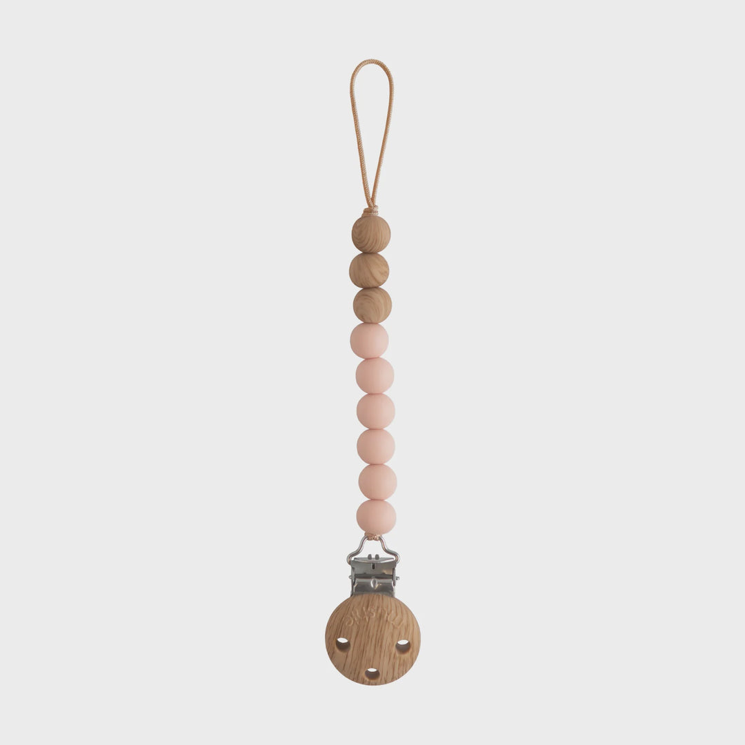 Blush Pacifier Clip