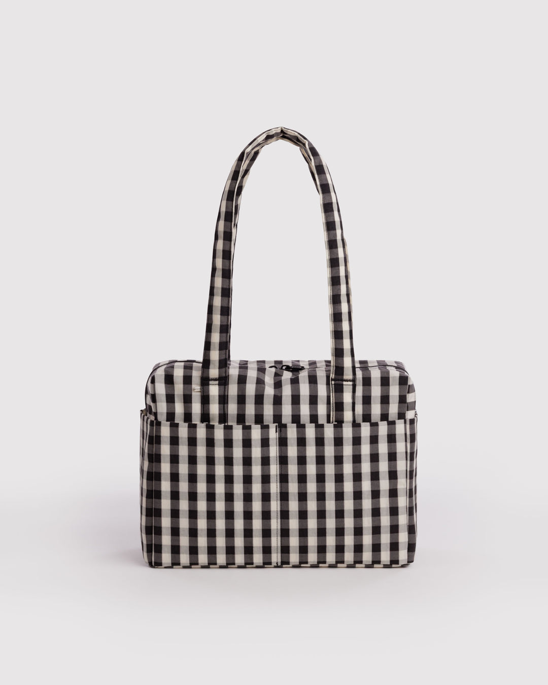 Blk &amp; Cream Gingham Everyday Bag