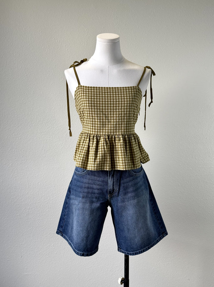 Fable Gingham Top