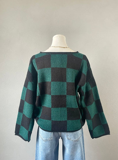 Franki Check Sweater