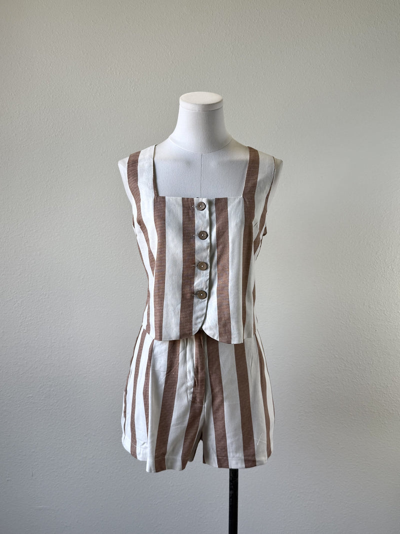Georgie Striped Shorts