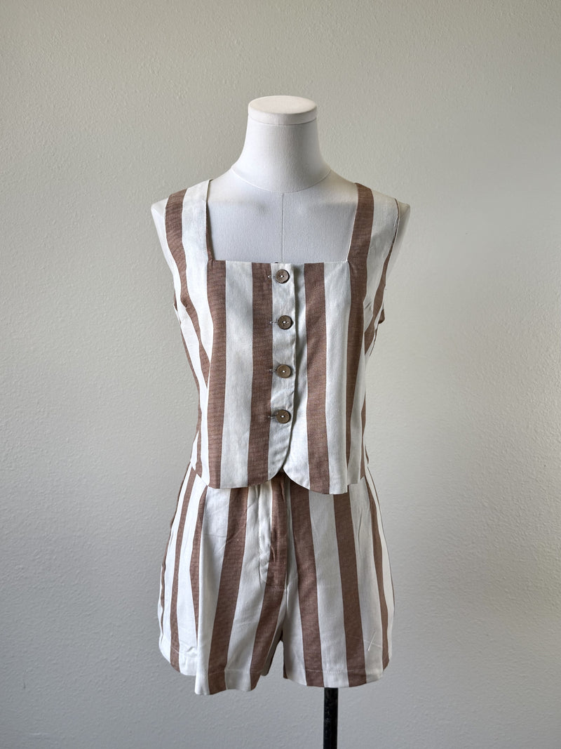 Georgie Striped Top